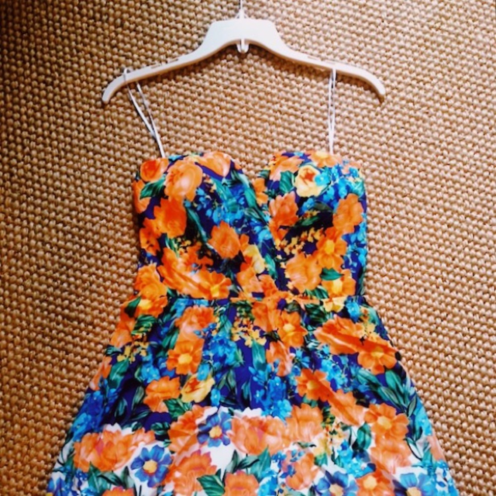 Yumi Kim Strapless Poppy Dress